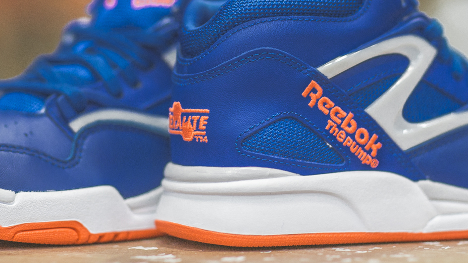 Reebok Pump Omni Lite Royal/Orange Knicks