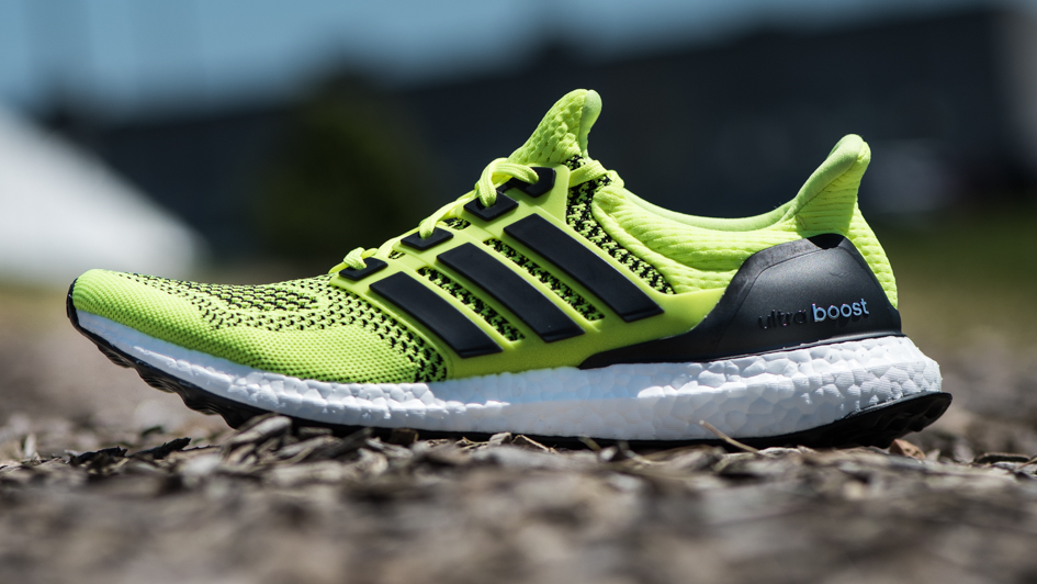 adidas gazelle silver green womens Adidas Unisex Ultra 4DFWD Cloud White / Core Black / Solar Yellow Running  Shoes main image 0