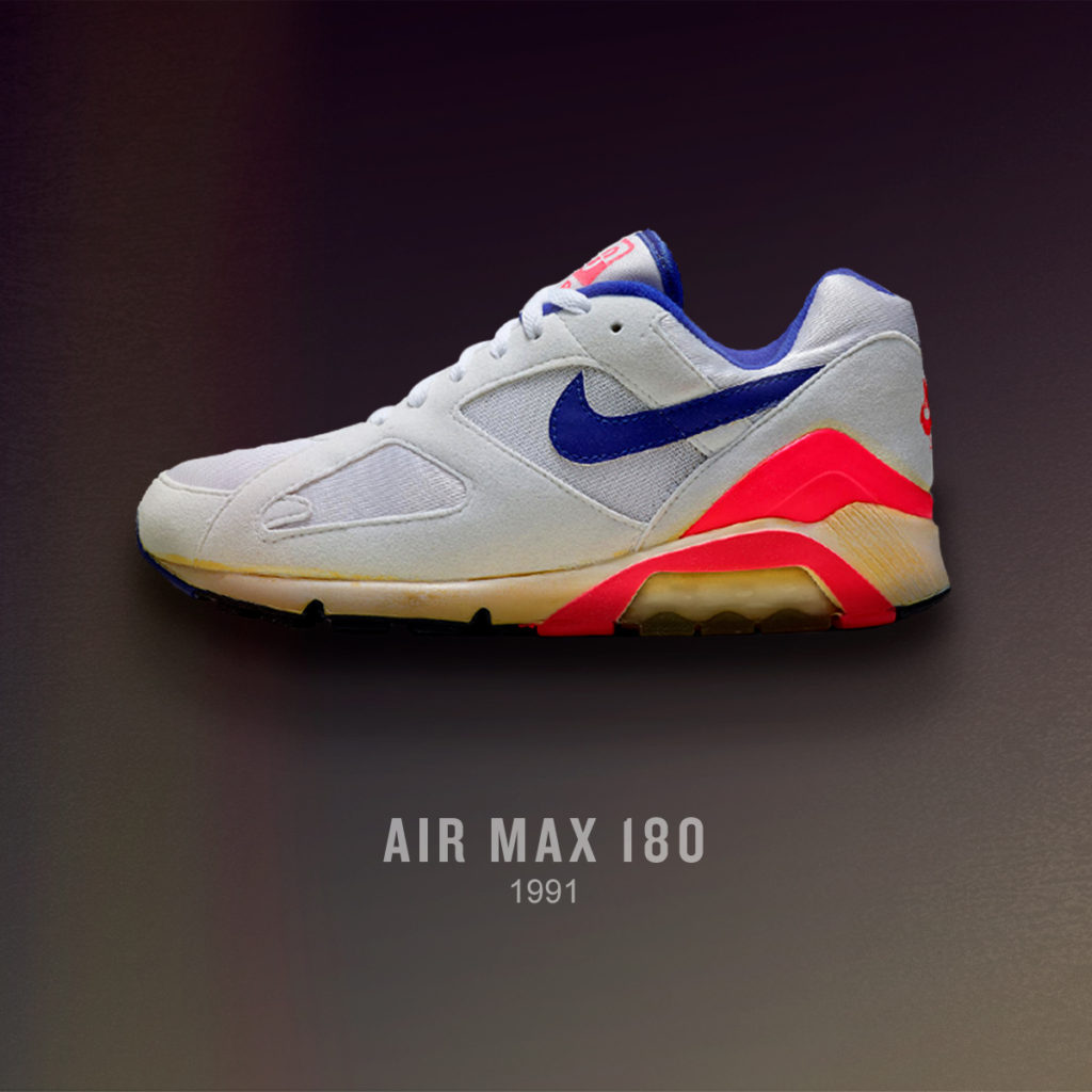 Nike Air Max 180 white and blue - 1991