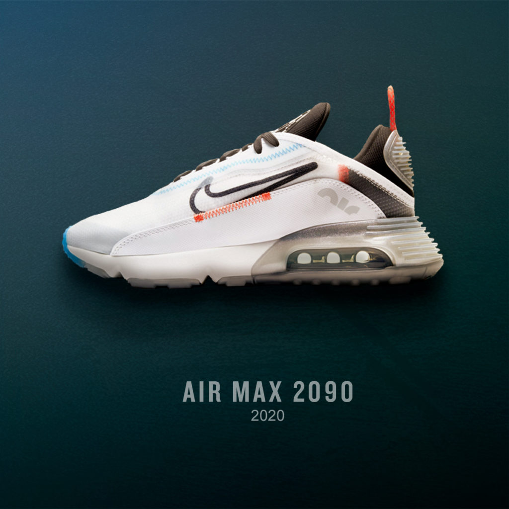 Nike Air Max 2090 White and Black - 2020