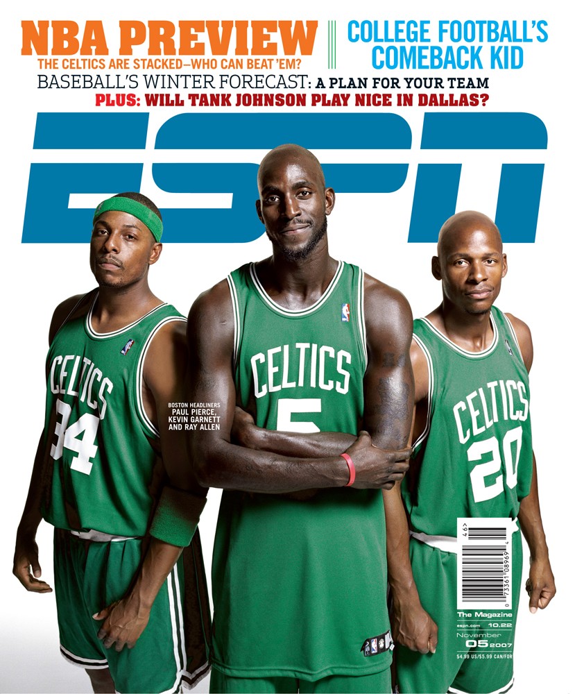 Boston Big 3 ESPN Cover