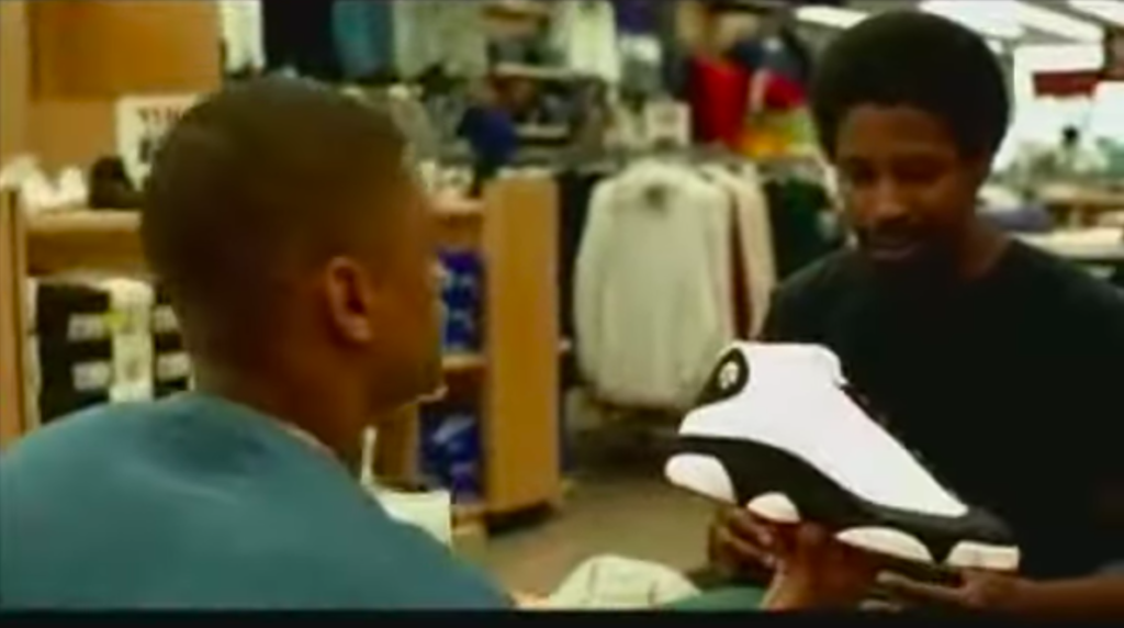 He Got Game movie with the Air Jordan 13 sneaker cameo