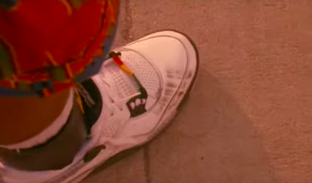 Do The Right Thing is a classic sneaker movie with Air Jordan 4