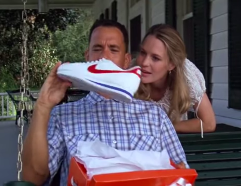 Forrest Gump sneaker movie moment with the Nike Cortez