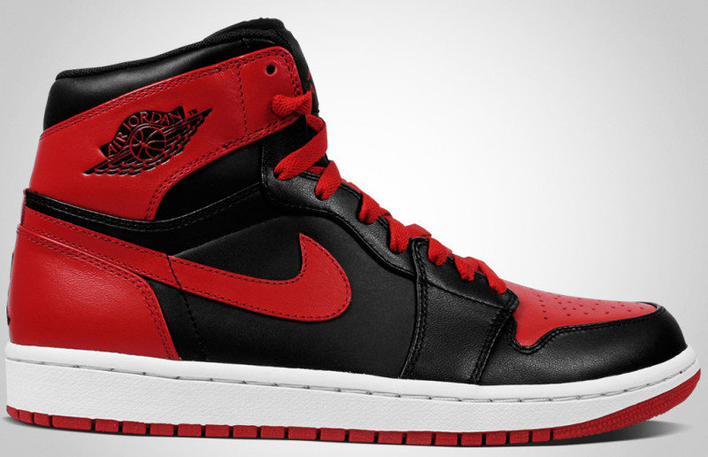 2009 Air Jordan 1 Retro High "DMP" - Black and Red