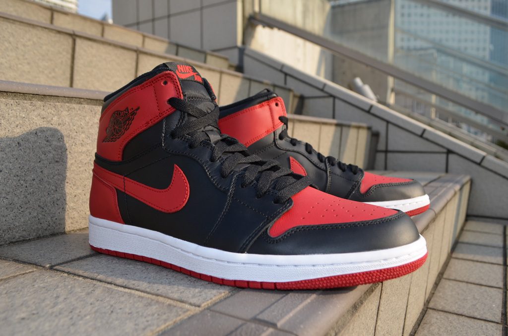 Air Jordan 1 Retro High OG "Bred" - Red & Black