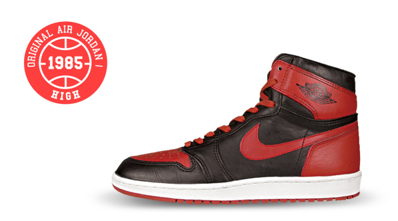 Air Jordan 1 Original High Red & Black