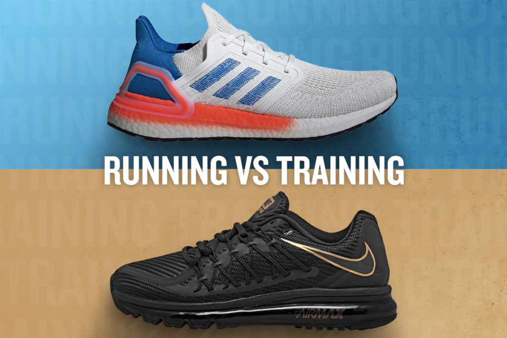 Training shoes vs Running shoes