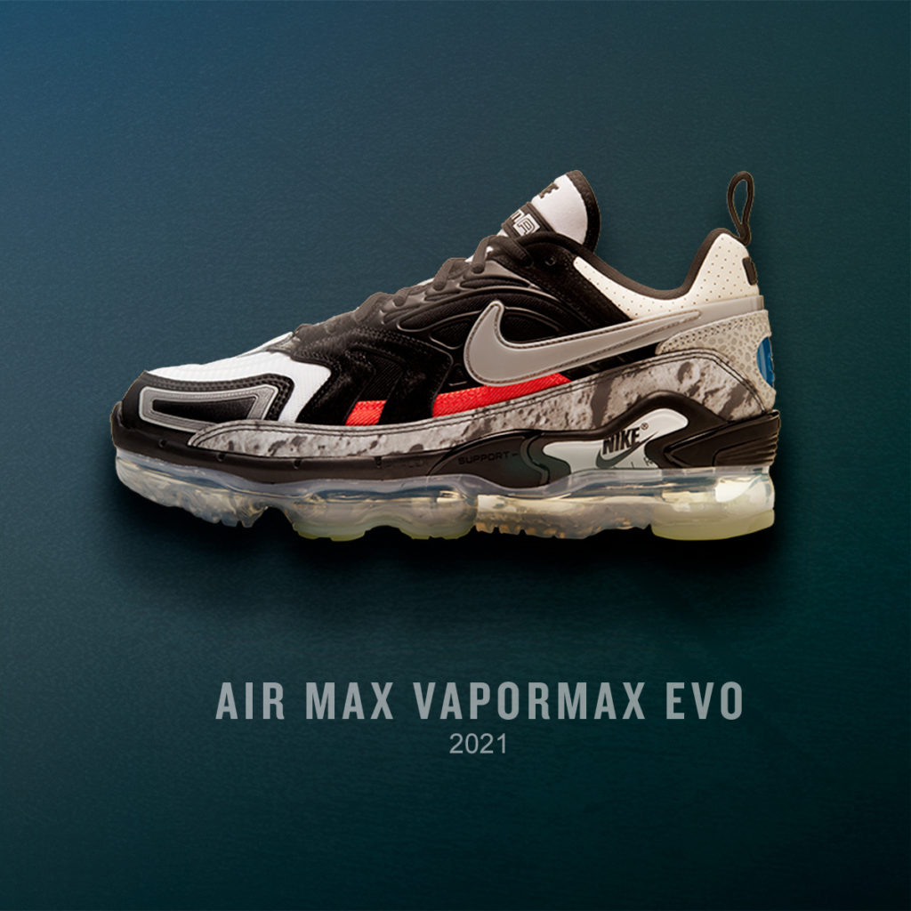 Nike Air Max Vapormax Evo Black, White, Red - 2021