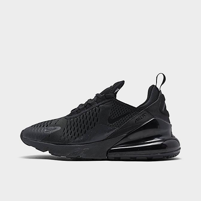 nike air max 270 for kids black on black 