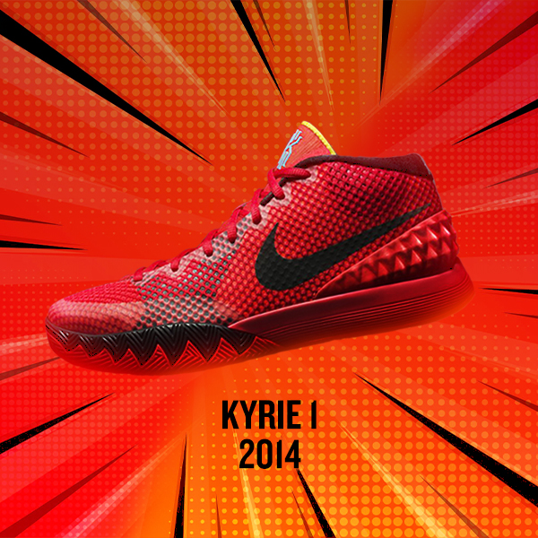 The Nike Kyrie 1 was released in December 2014