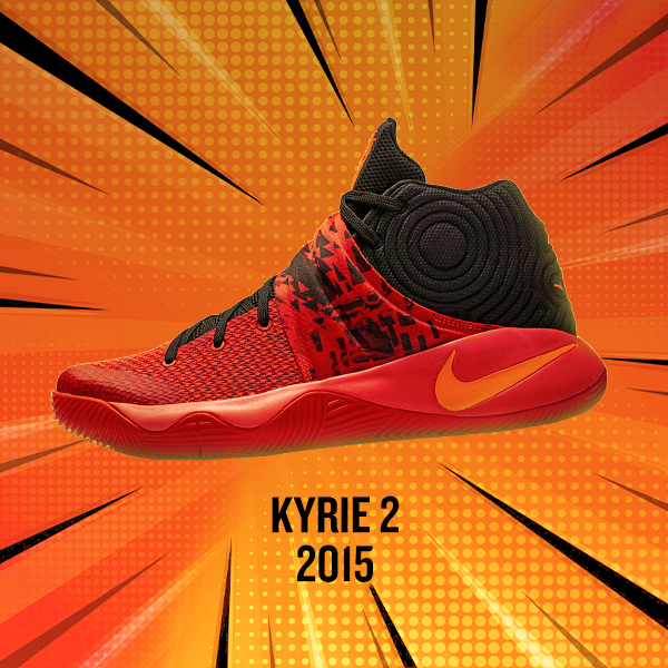 The Nike Kyrie 2 was released in 2015