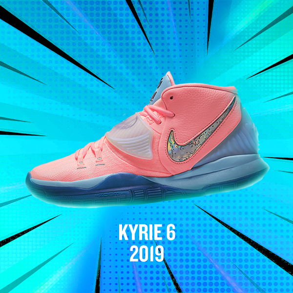 The Nike Kyrie 6 was released in November 2019