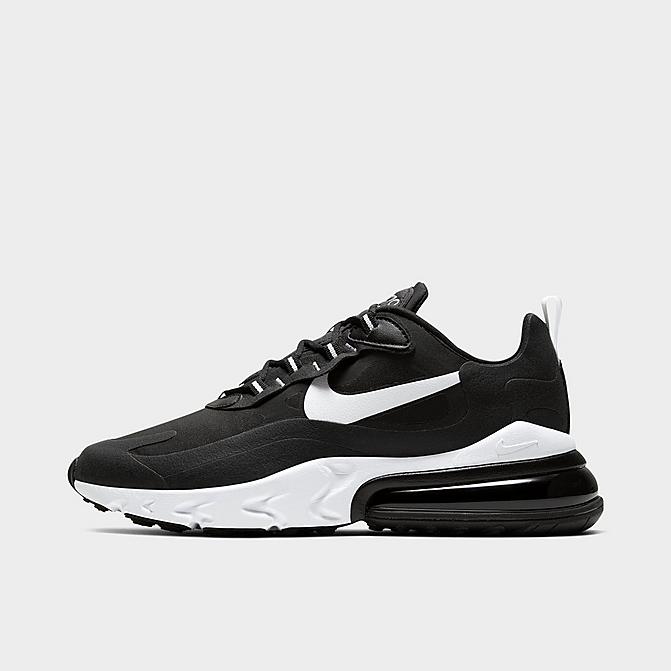 black and white nike react